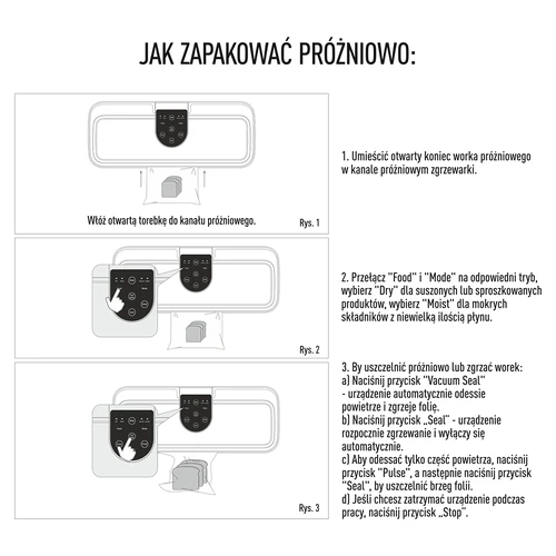 Vakuuma iepakotājs - premium LED - 10