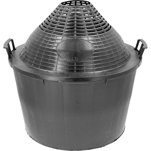 Vīna damadžāns 34 L plastmasas grozā - 4