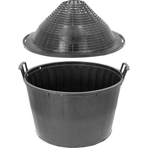 Vīna damadžāns 34 L plastmasas grozā - 5