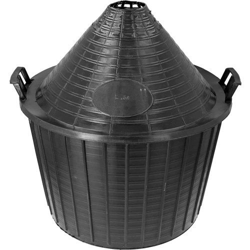 Vīna demižons 54 L plastmasas grozā - 4