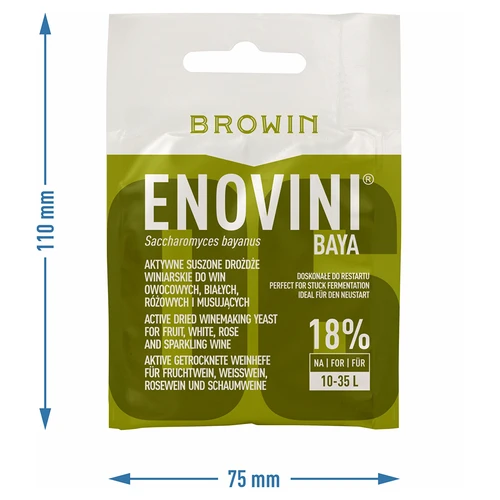 Vīna raugs Enovini® BAYA, 7 g - 3