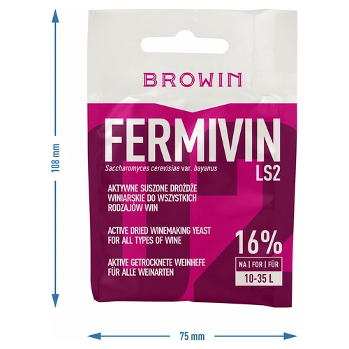 Vīna raugs Fermivin LS2, 7 g - 3