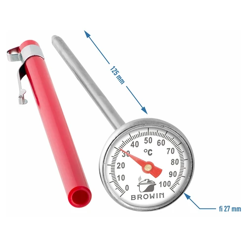 Virtuves termometrs (0°C līdz +100°C) 12,5 cm - 7