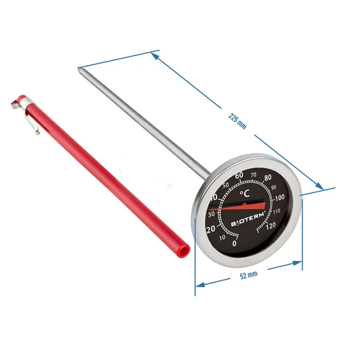 Virtuves termometrs (no 0°C līdz +120°C) 20,5cm - 2