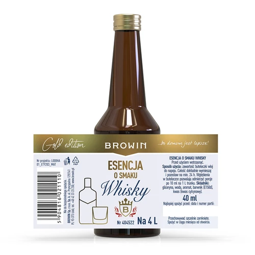 Viskija garšas esence 40 ml - 4