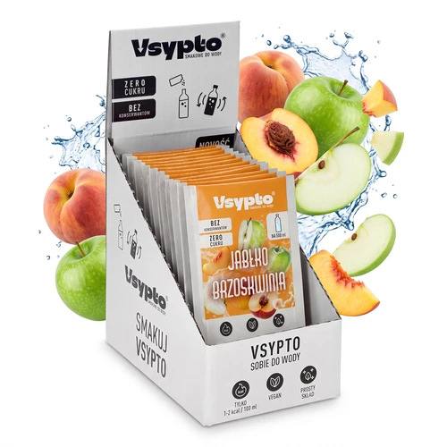 Vsypto Ābols-Persiks - komplekts 15 x 3 g