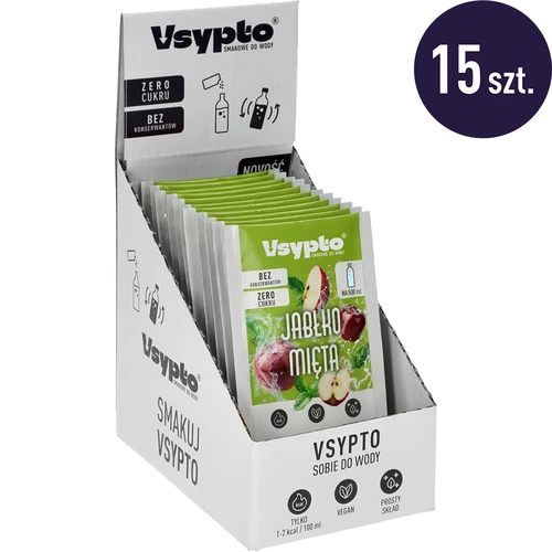 VSYPTO ar ābola un piparmētras garšu, 3 g - 10