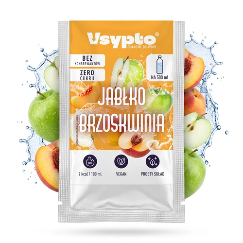 VSYPTO ar ābolu-persiku garšu, 3 g