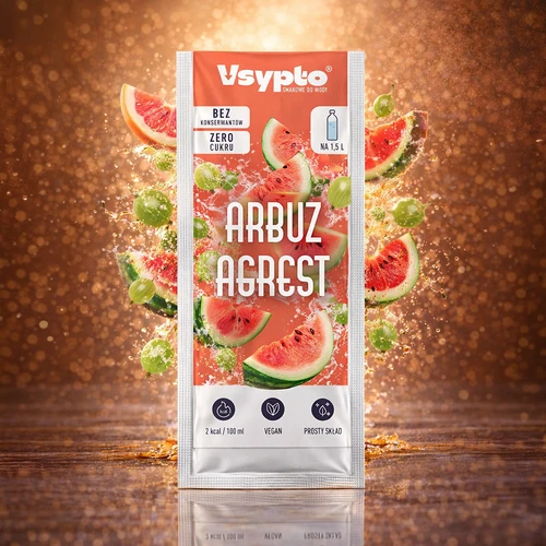VSYPTO ar arbūza un ērkšķogas garšu, 9 g - 5