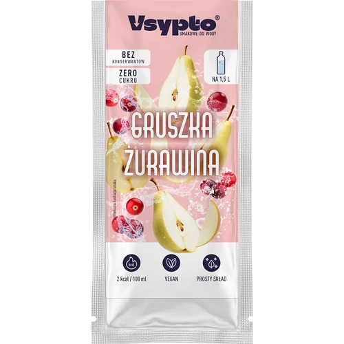 VSYPTO ar bumbieru un dzērveņu garšu, 9 g - 2