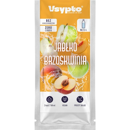 Vsypto ar garšu Ābols-Persiks, 9 g - 2