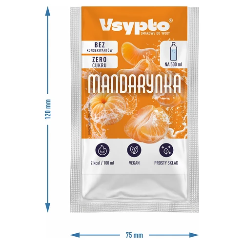 VSYPTO ar mandarīnu garšu, 3 g - 4