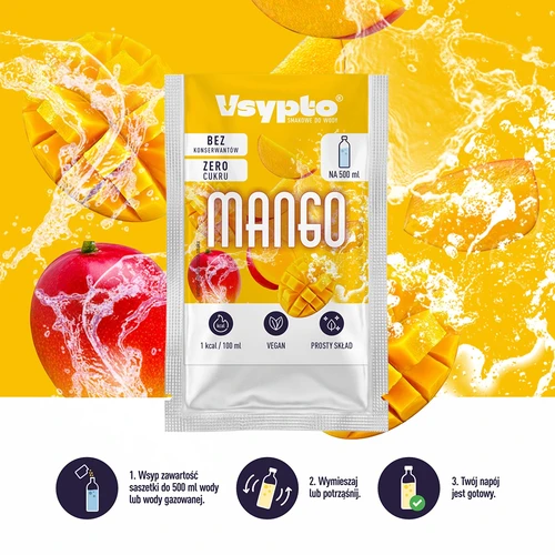 VSYPTO ar mango garšu, 3 g - 6