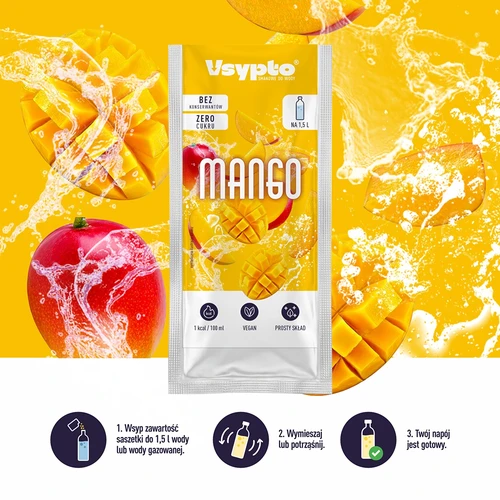 VSYPTO ar mango garšu, 9 g - 6