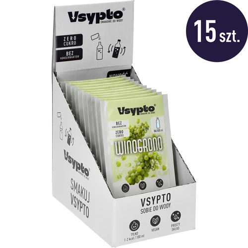 VSYPTO ar vīnogu garšu, 3 g - 9