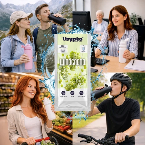 Vsypto ar vīnogu garšu, 9 g - 8