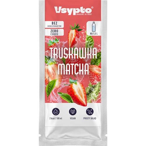 VSYPTO ar zemeņu un matčas garšu, 9 g - 2