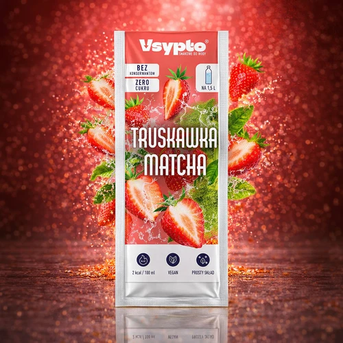 VSYPTO ar zemeņu un matčas garšu, 9 g - 5