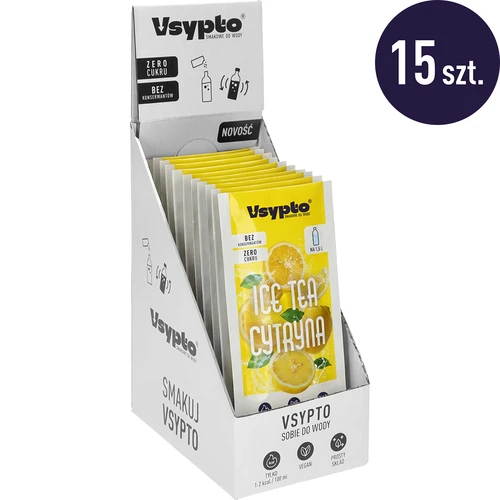 Vsypto Ice Tea Citrons – komplekts 15x9 g - 2