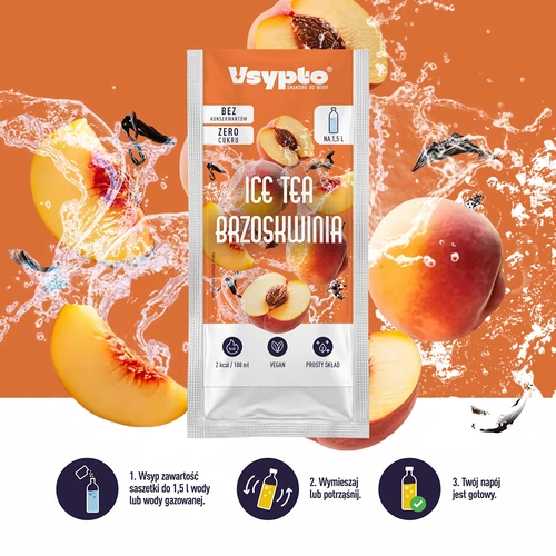 VSYPTO Ice Tea Persiks, 9 g - 6