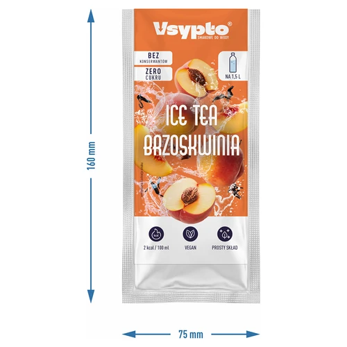 VSYPTO Ice Tea Persiks, 9 g - 4