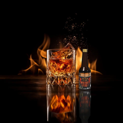 Esence ar Whisky Fire garšu uz 4 L, 40 ml - 8