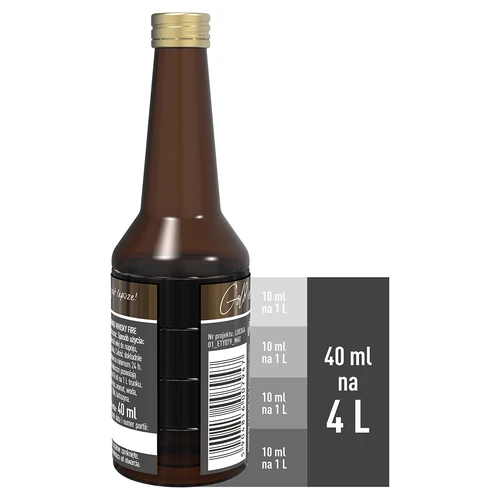 Esence ar Whisky Fire garšu uz 4 L, 40 ml - 5