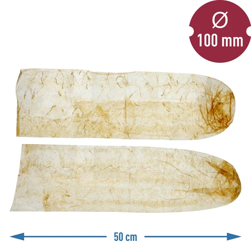 Žāvēti cūku zarnu apvalki, kalibrs 100 mm, 50 cm — 2 gab. - 5