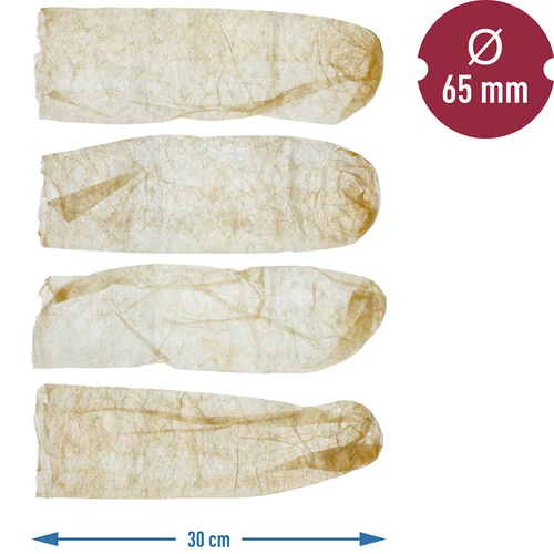 Žāvētie cūku zarnu apvalki, kalibrs 65 mm, 30 cm - 4 gab. - 5
