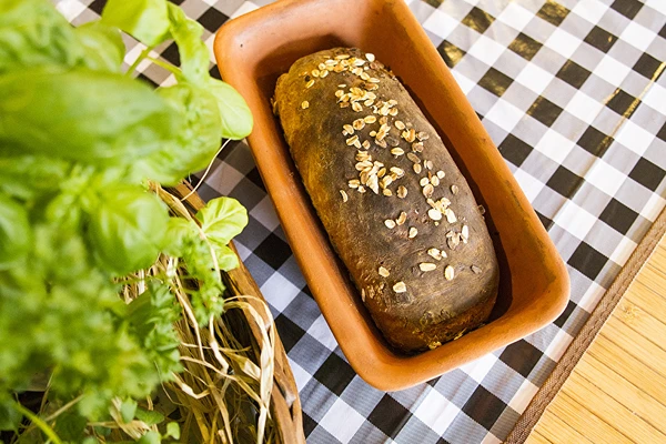 Griķu-rīsu maize katlā
