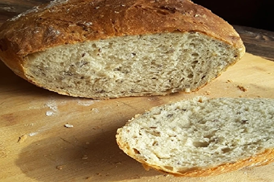 Browin Przepiśnik - Kviešu maize ar raugu un linsēklām